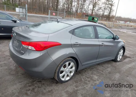 2013 Hyundai Elantra Limited z USA, uszkodzony, nr VIN 5NPDH4AE3DH379385